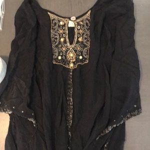 Jen’s Pirate Booty black caftan